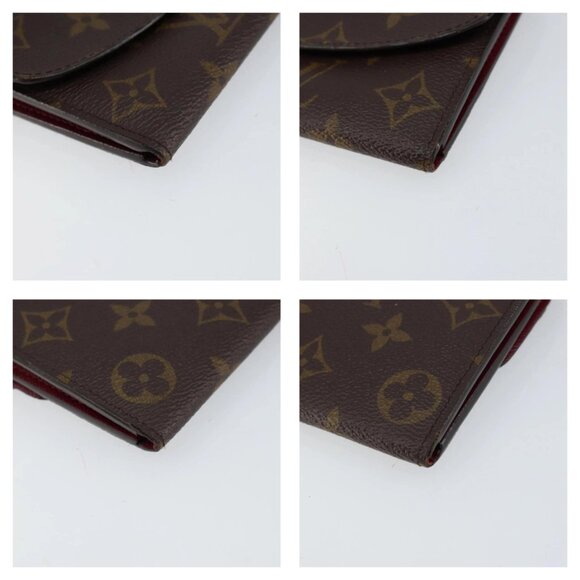 Authentic LOUIS VUITTON Monogram Portefeuille Emilie Wallet bst264-120225 - Picture 7 of 16
